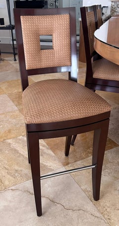 Berman Rosetti for Mimi London Co Art Deco Counter Height Bar Stool