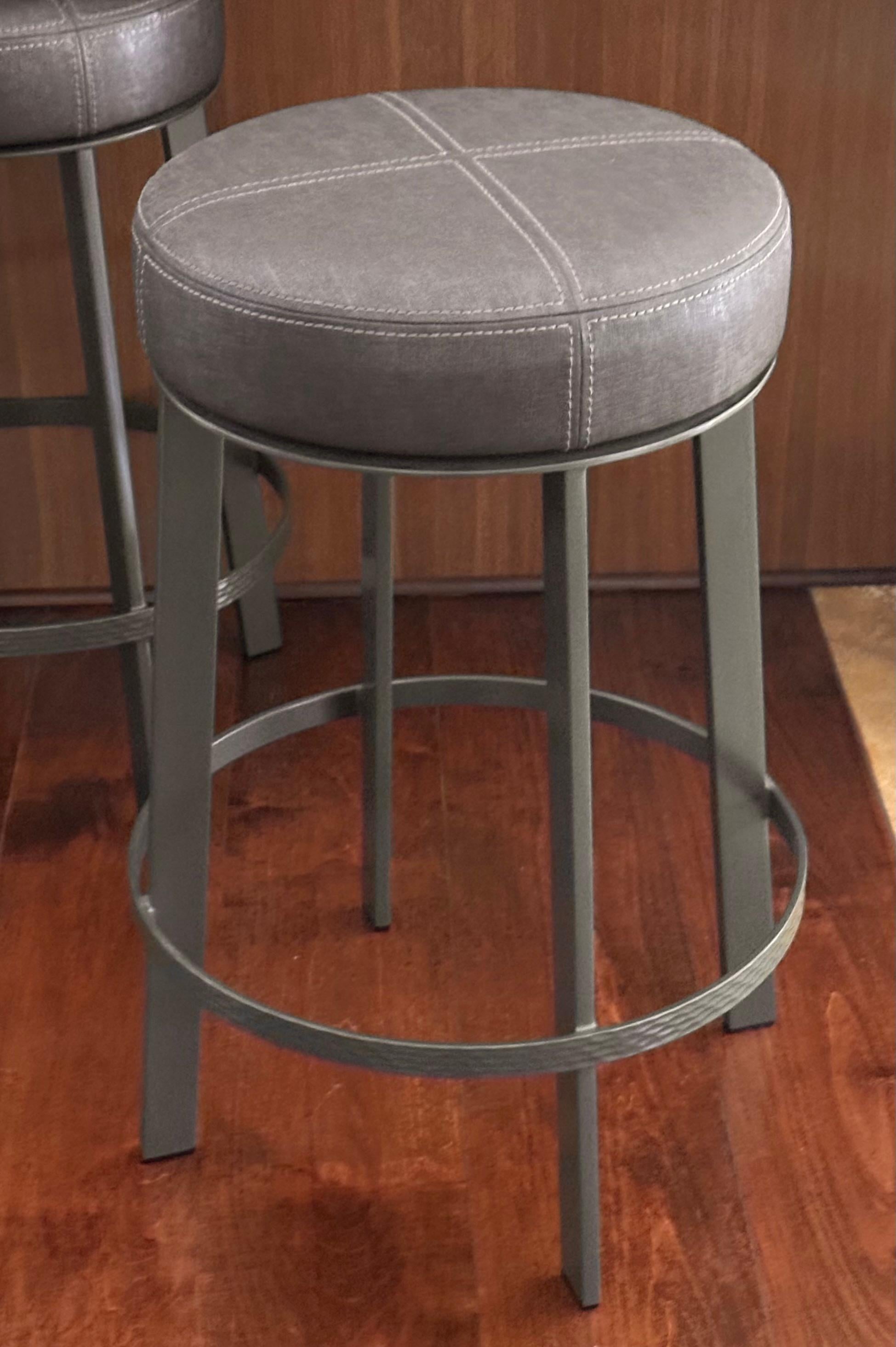 Berman Rosetti for Mimi London Industrial Chic Bar Stool In Good Condition For Sale In LOS ANGELES, CA