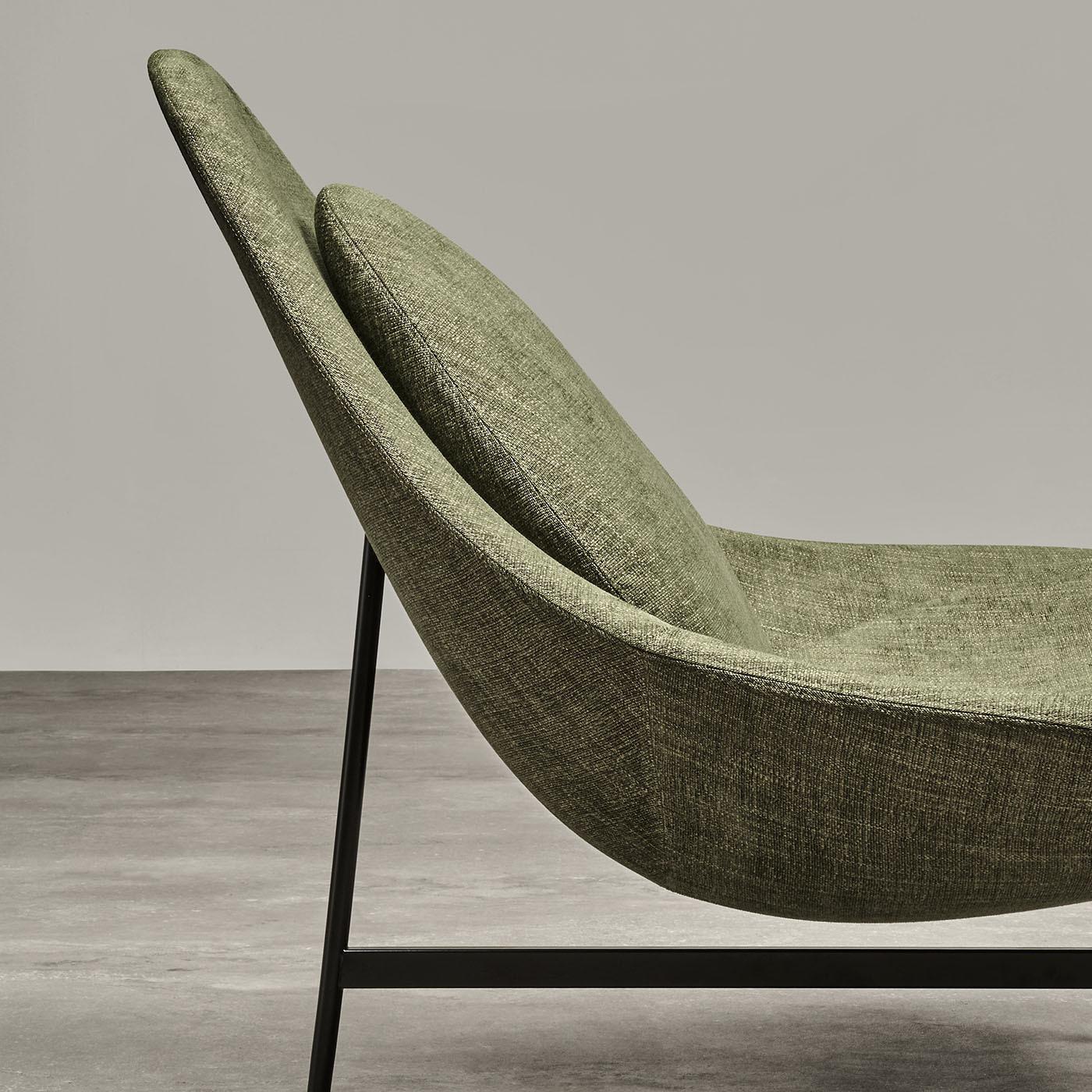 Contemporary Bermuda Olive Green Lounge Chair by Claesson Koivisto Rune For Sale