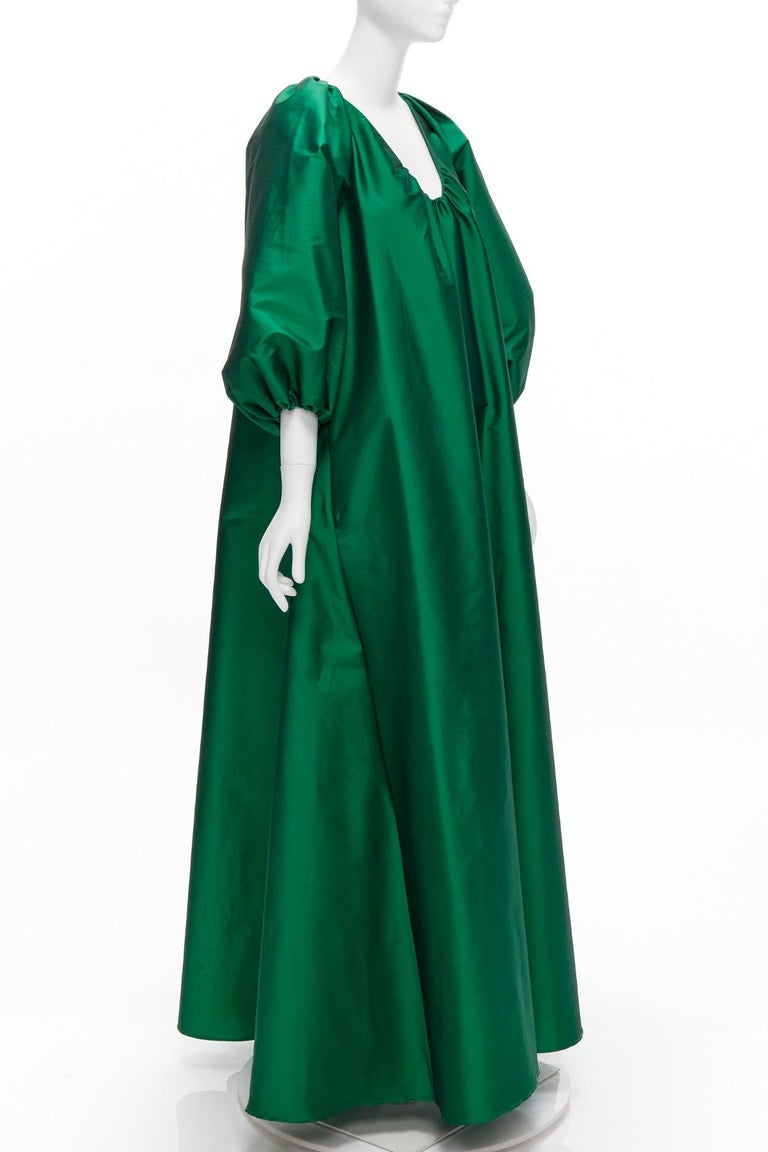 bernadette green dress BERNADETTE DRESS RIANNE IN EMERALD GREEN main image 0