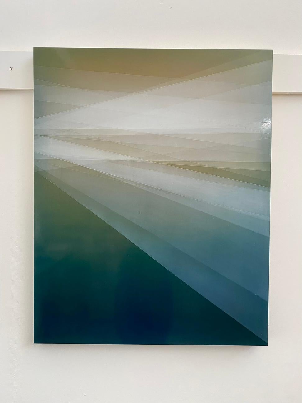 Dance of Light by Bernadette Jiyong Frank - Contemporary abstract painting For Sale 1