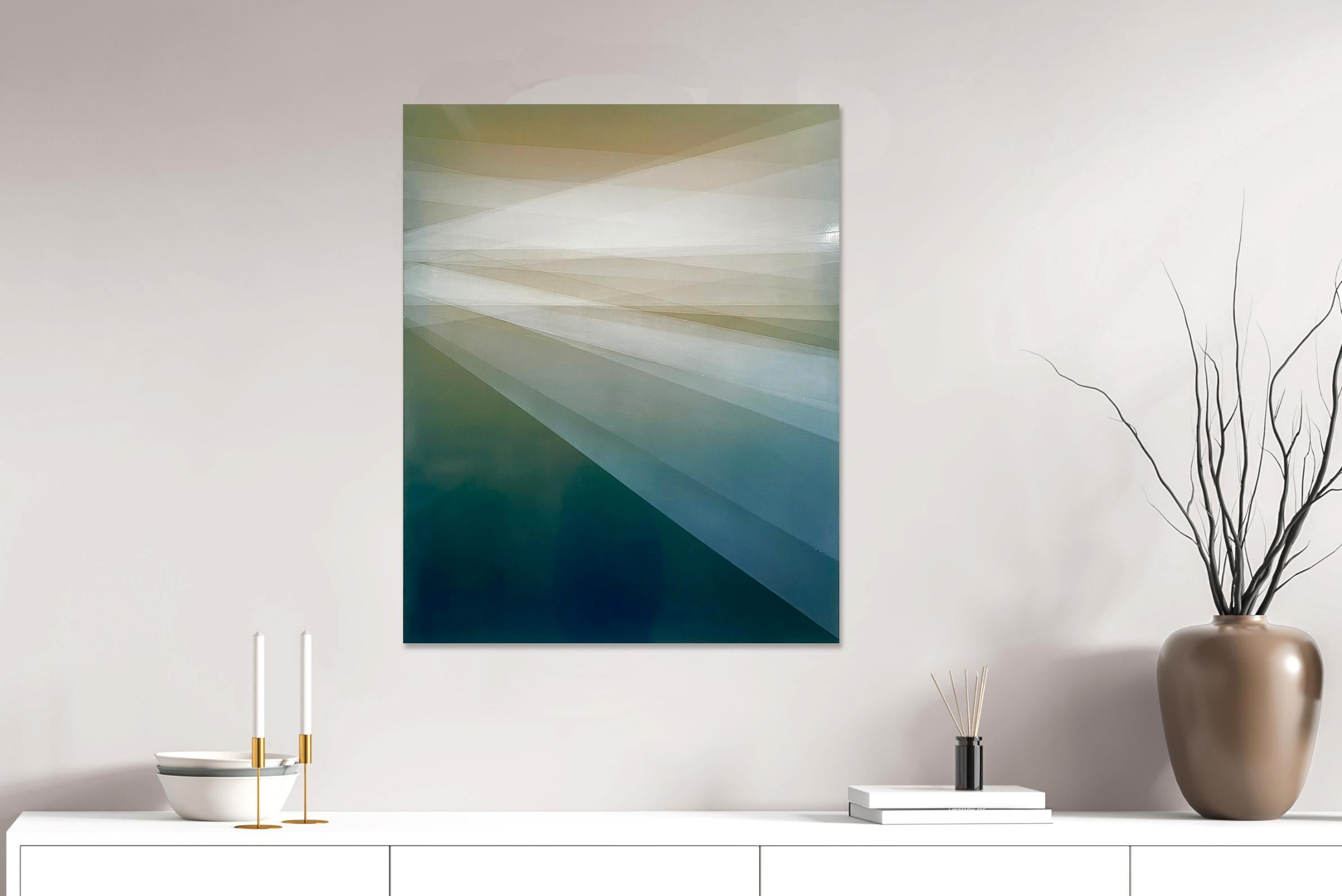 Dance of Light by Bernadette Jiyong Frank - Contemporary abstract painting For Sale 3