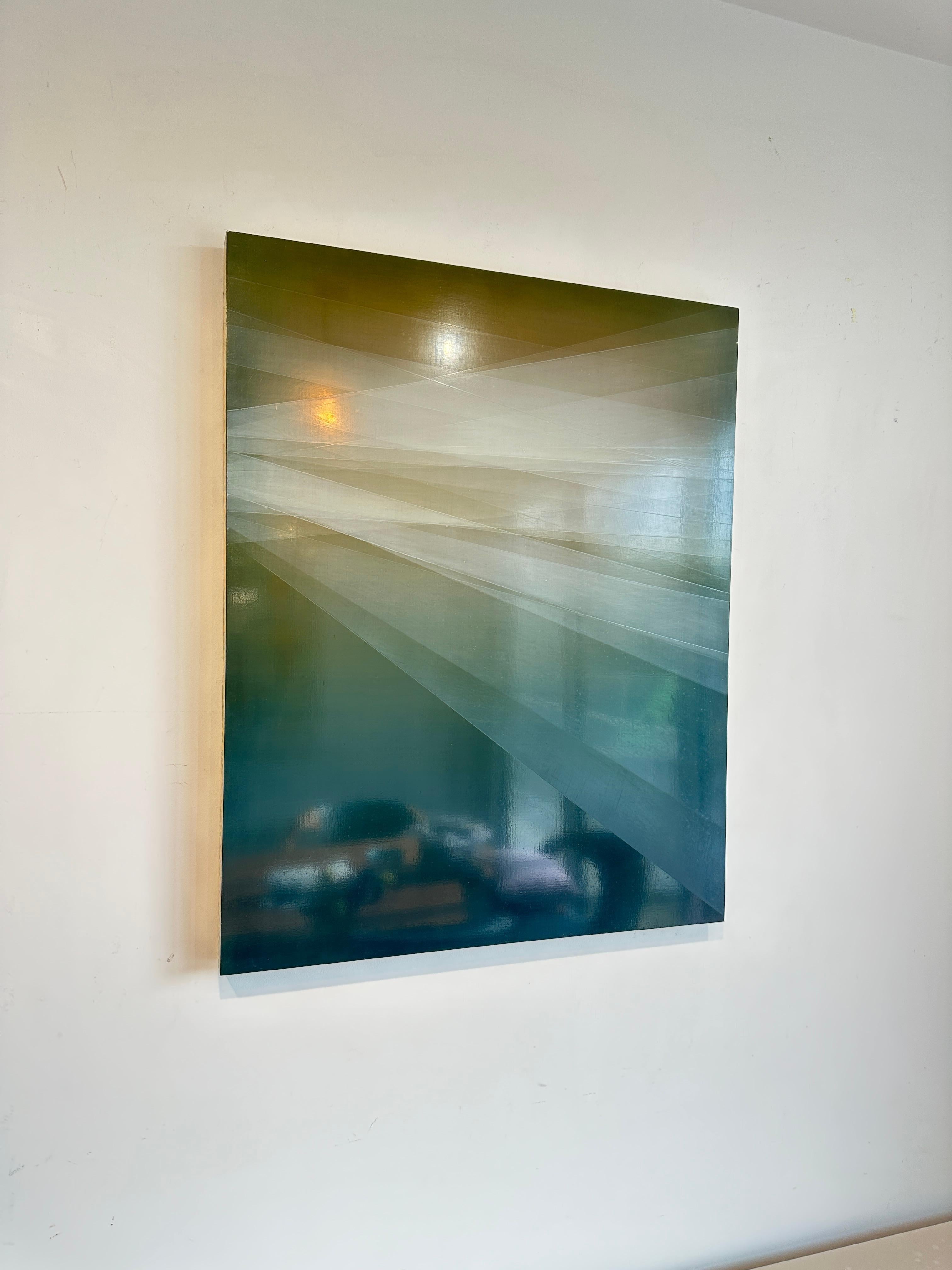 Dance of Light by Bernadette Jiyong Frank - Contemporary abstract painting For Sale 4