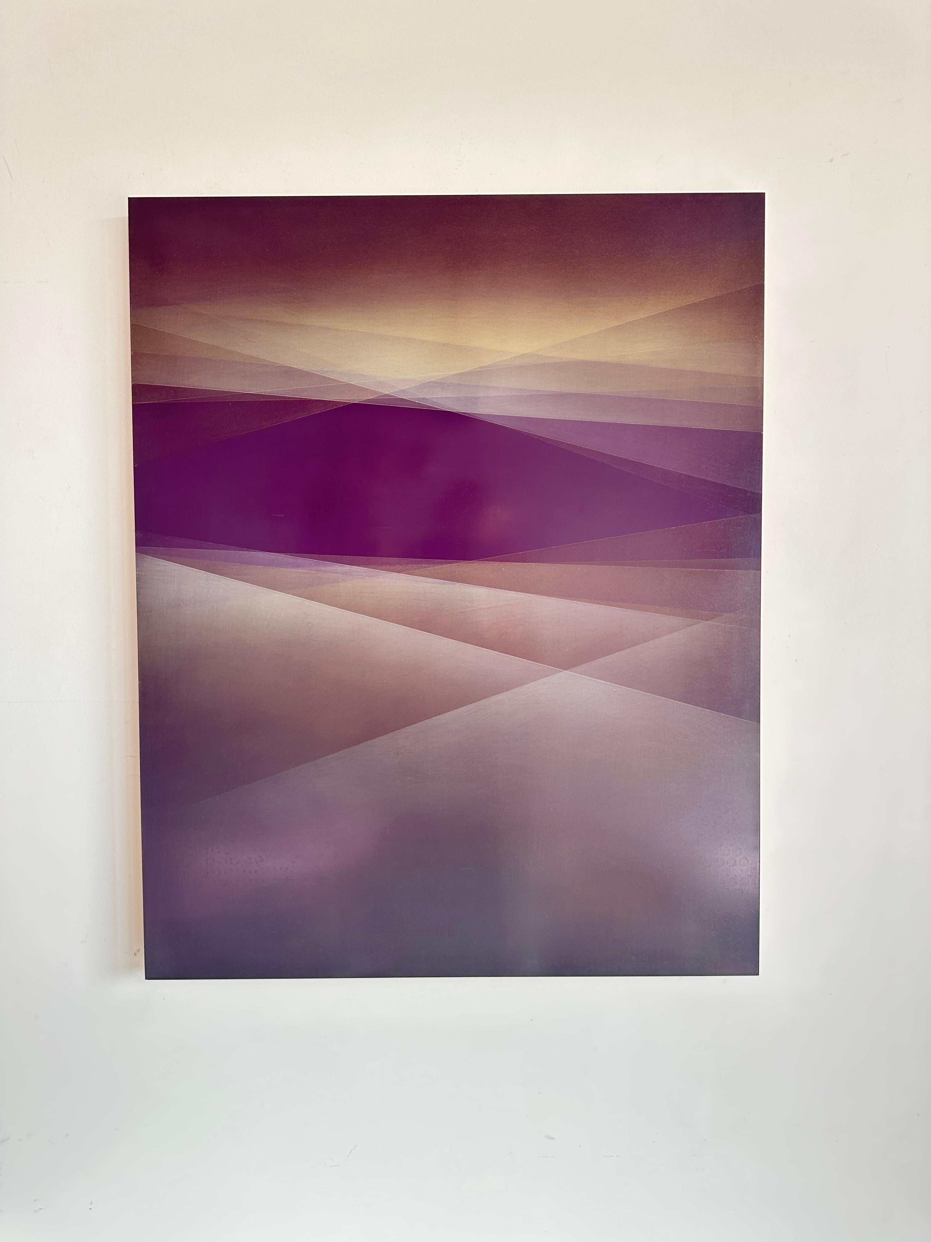 Refraction of Light by Bernadette Jiyong Frank - Contemporary Painting For Sale 1