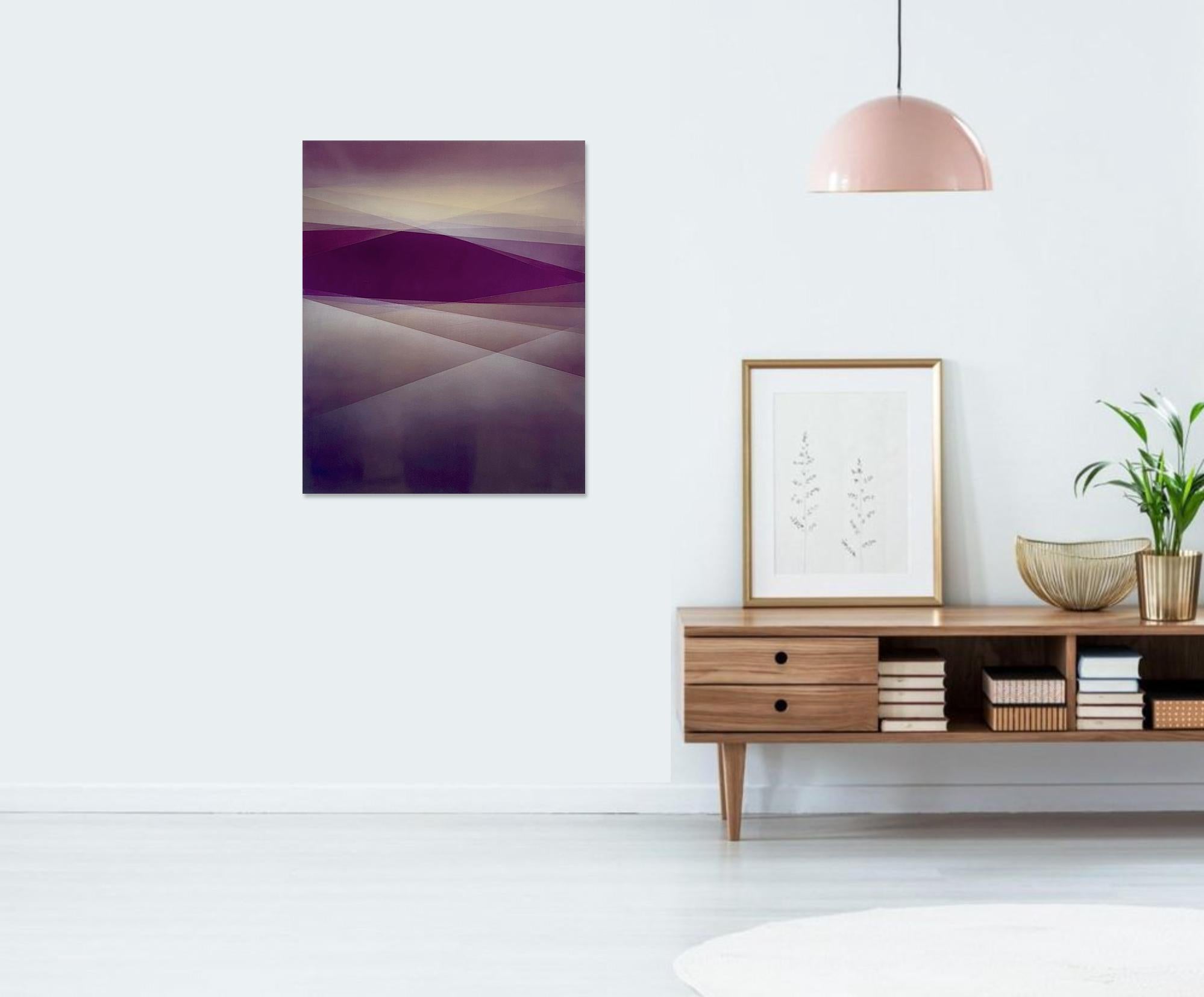Refraction of Light by Bernadette Jiyong Frank - Contemporary Painting For Sale 2