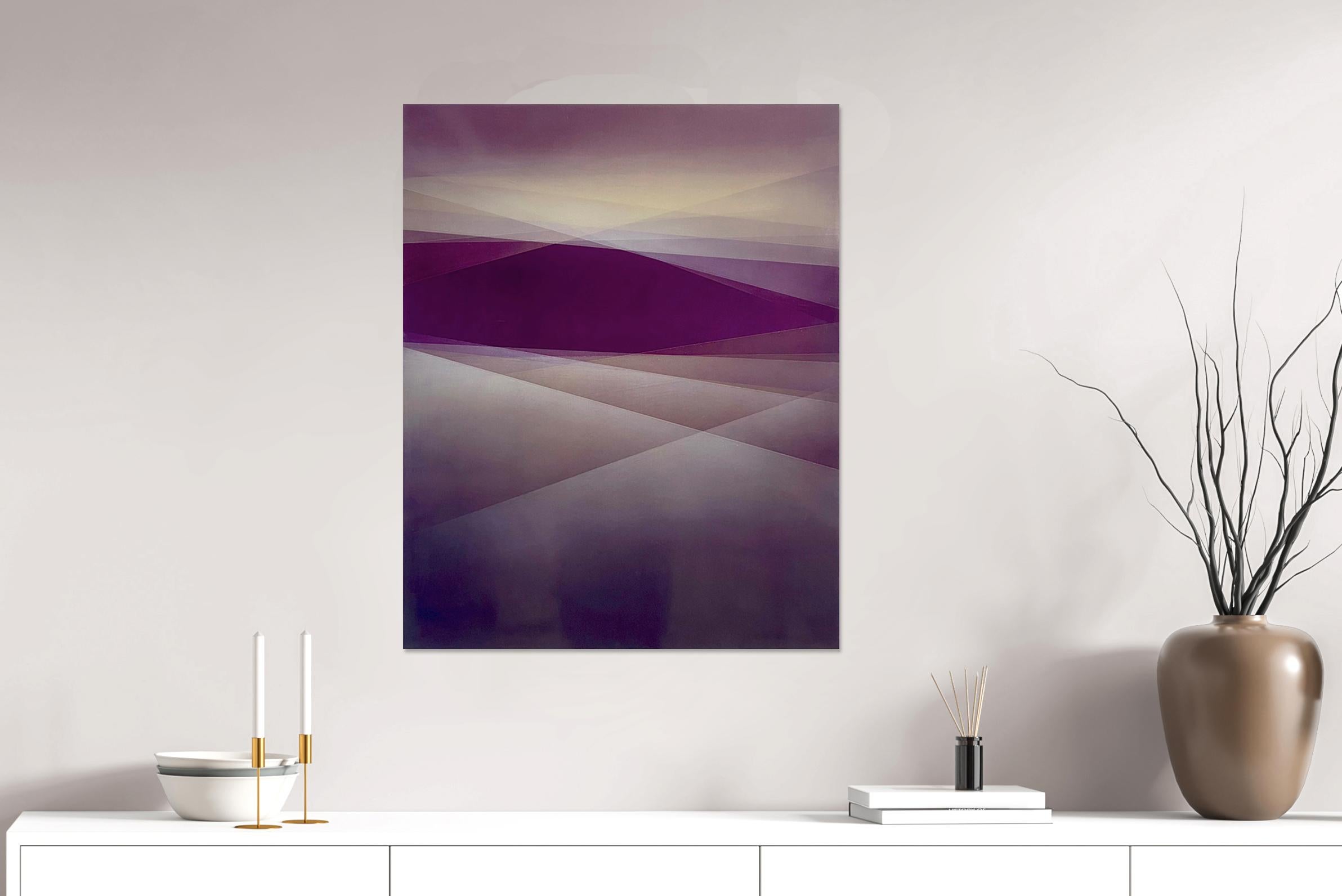Refraction of Light by Bernadette Jiyong Frank - Contemporary Painting For Sale 5