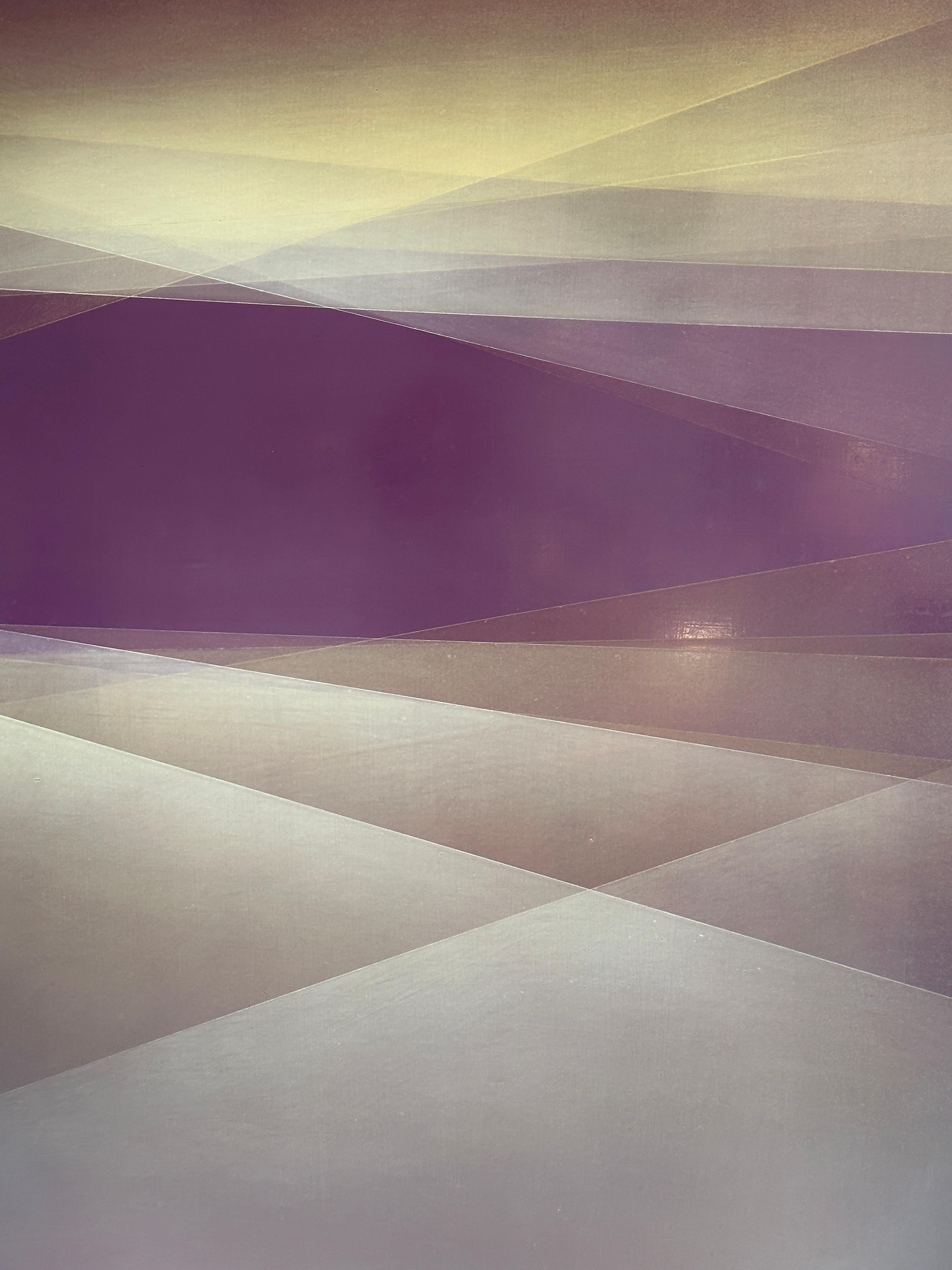 Refraction of Light by Bernadette Jiyong Frank - Contemporary Painting For Sale 6