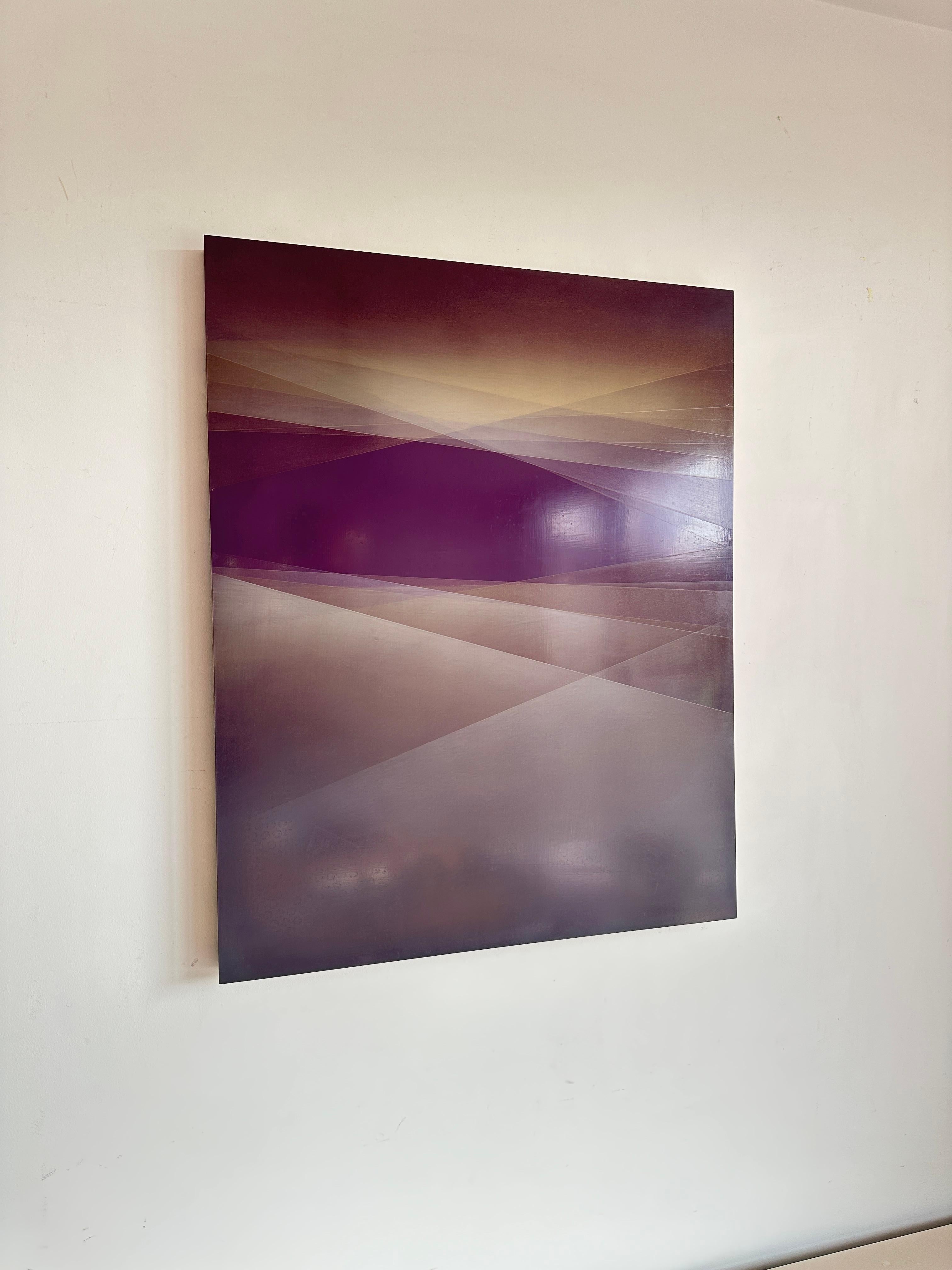 Refraction of Light by Bernadette Jiyong Frank - Contemporary Painting For Sale 8