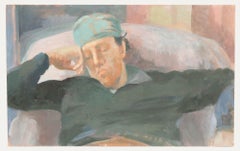 Bernadette Kelly (nata nel 1933) - Olio del XX secolo, Un momento di riposo