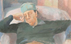 Bernadette Kelly (b.1933) - 20th Century Oil, A Restful Moment