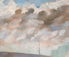 Bernadette Kelly (nata nel 1933) - Olio del XX secolo, Uno studio di nuvole