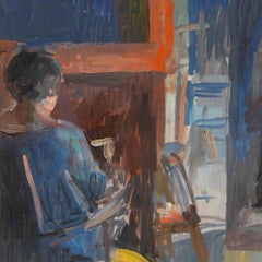 Bernadette Kelly (b.1933) - 20th Century Oil, Artist's Studio