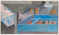 Bernadette Kelly (nata nel 1933) - Olio del XX secolo, Beaugrenelle