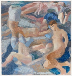 Bernadette Kelly (n.1933) - Siglo XX Óleo, Vestuario II