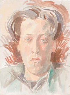 Bernadette Kelly (b.1933) - 20th Century Oil, Curtained Hair