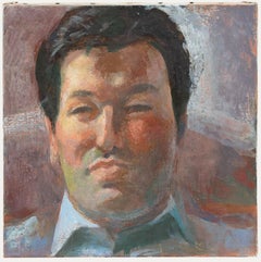 Bernadette Kelly (b.1933) - 20th Century Oil, Head of a Man