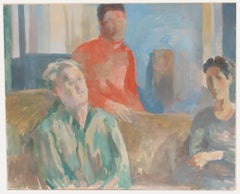 Bernadette Kelly (b.1933) - 20th Century Oil, In Conversation