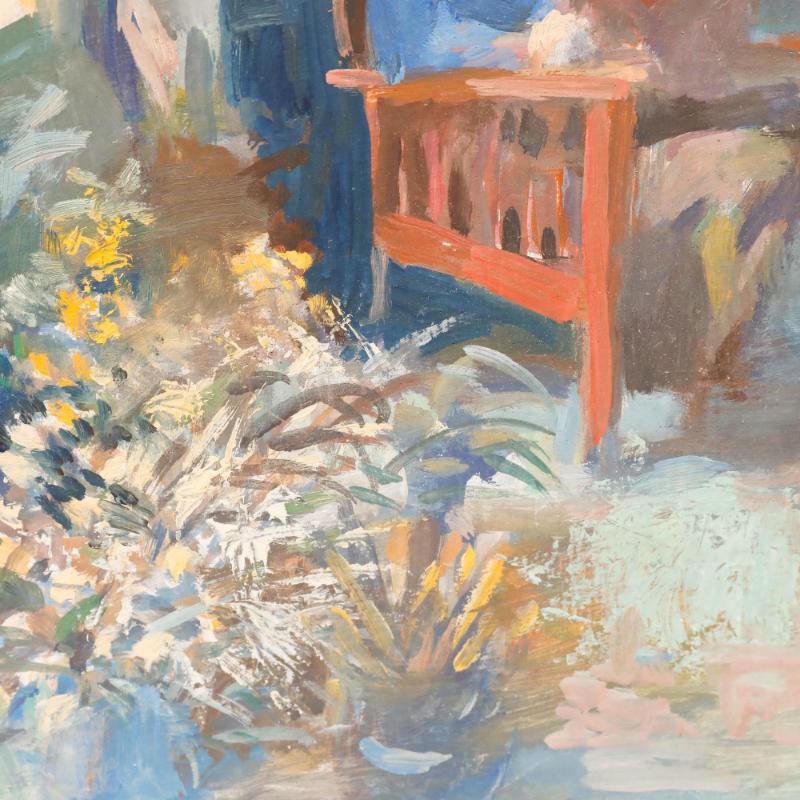 Bernadette Kelly (geb. 1933) - 20. Jahrhundert Öl, Keine im Angebot 2