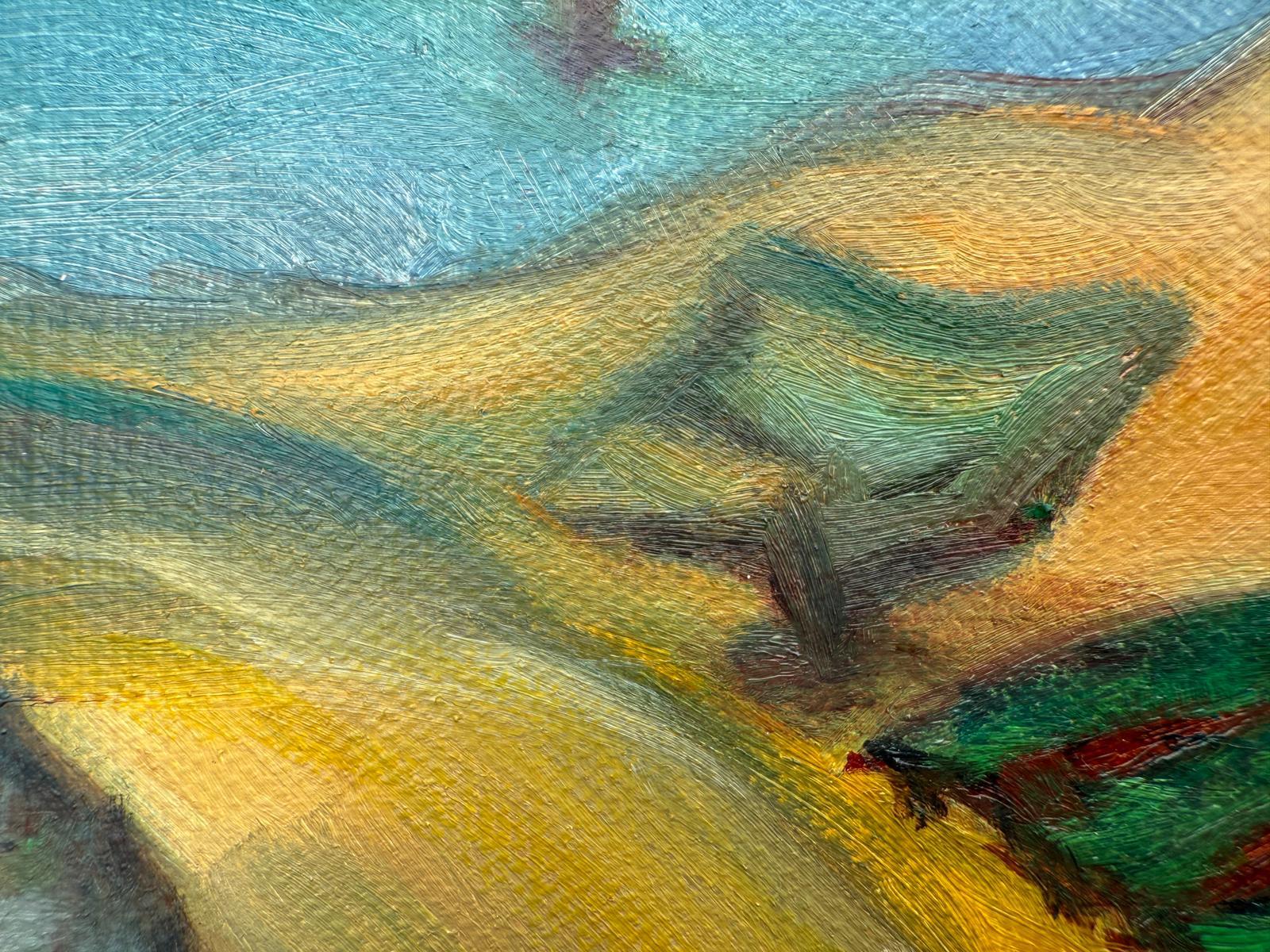 Zeitgenössische provenzalische Landschaft. 'Randonneur'. im Angebot 4