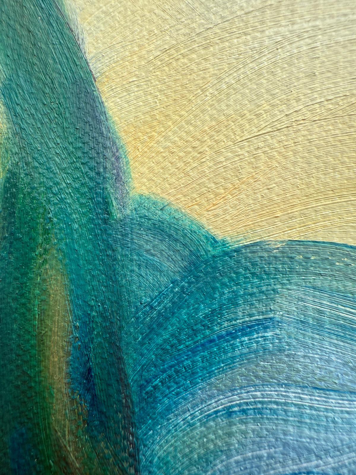 Zeitgenössische provenzalische Landschaft. 'Randonneur'. im Angebot 5