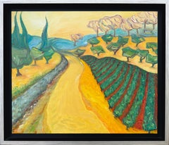 Contemporary Provençal Landscape. 'Randonneur'.