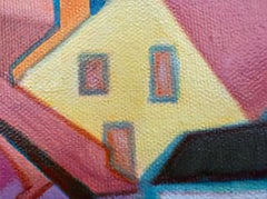 Intermezzo 4. Contemporary Abstract Color-Field Landscape. Oil on Canvas.