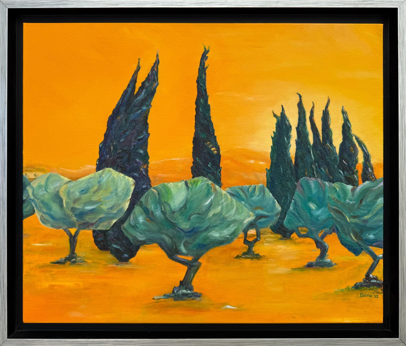 Provençal Landscape. Piste de Danse.