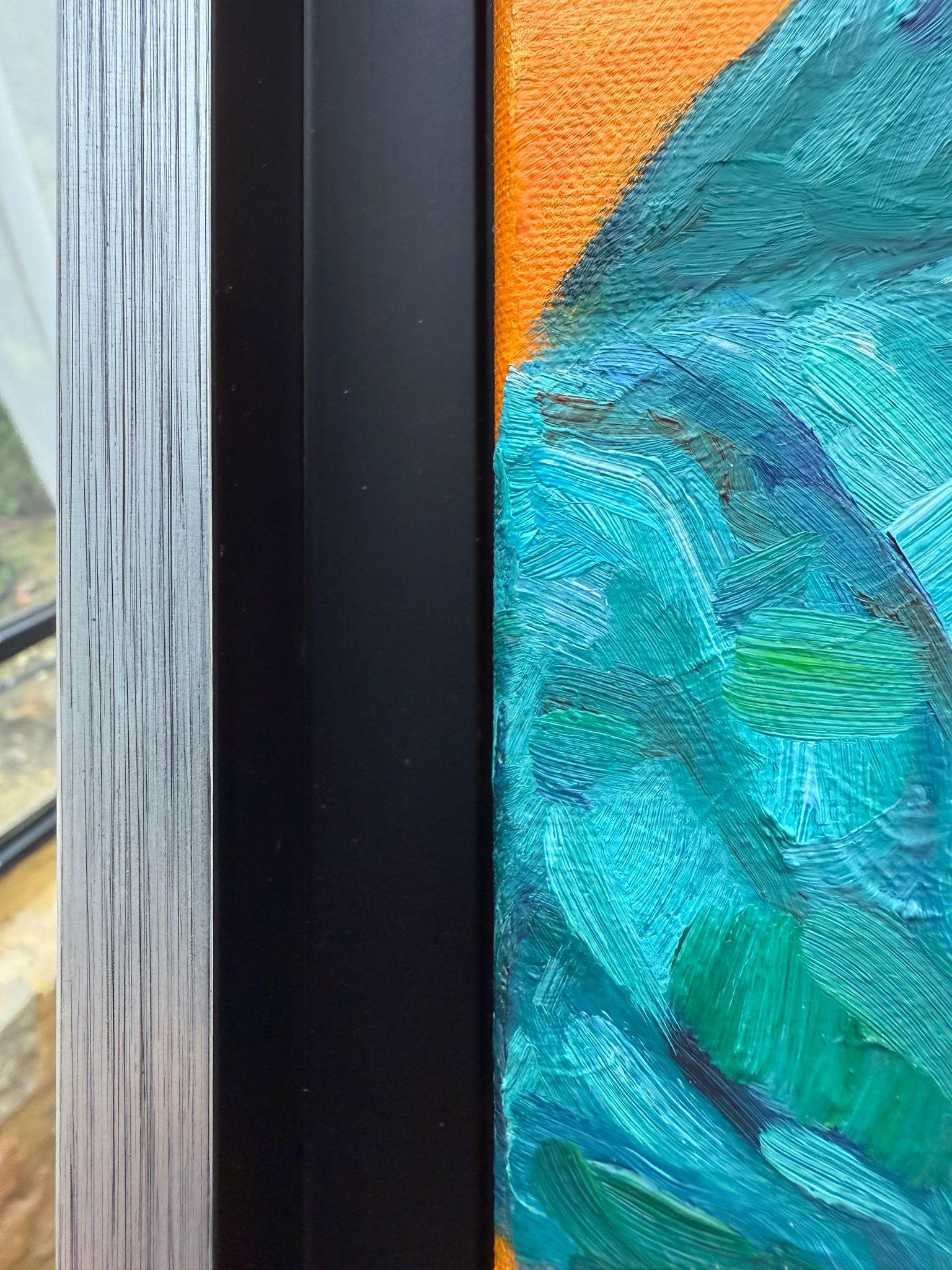Zeitgenössische abstrakt-expressionistische Farbfeld-Landschaft. 'Danse d'Hiver'. im Angebot 6