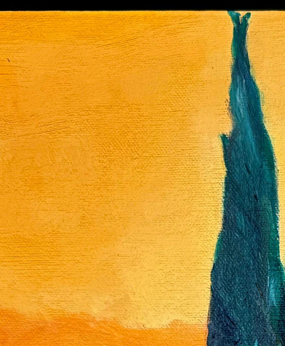 Zeitgenössische abstrakt-expressionistische Farbfeld-Landschaft. 'Danse d'Hiver'. im Angebot 7
