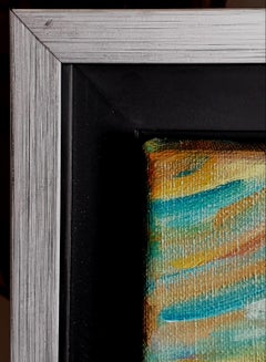 "Terranque", Contemporary Abstract Expressionist Acrylic on Canvas.