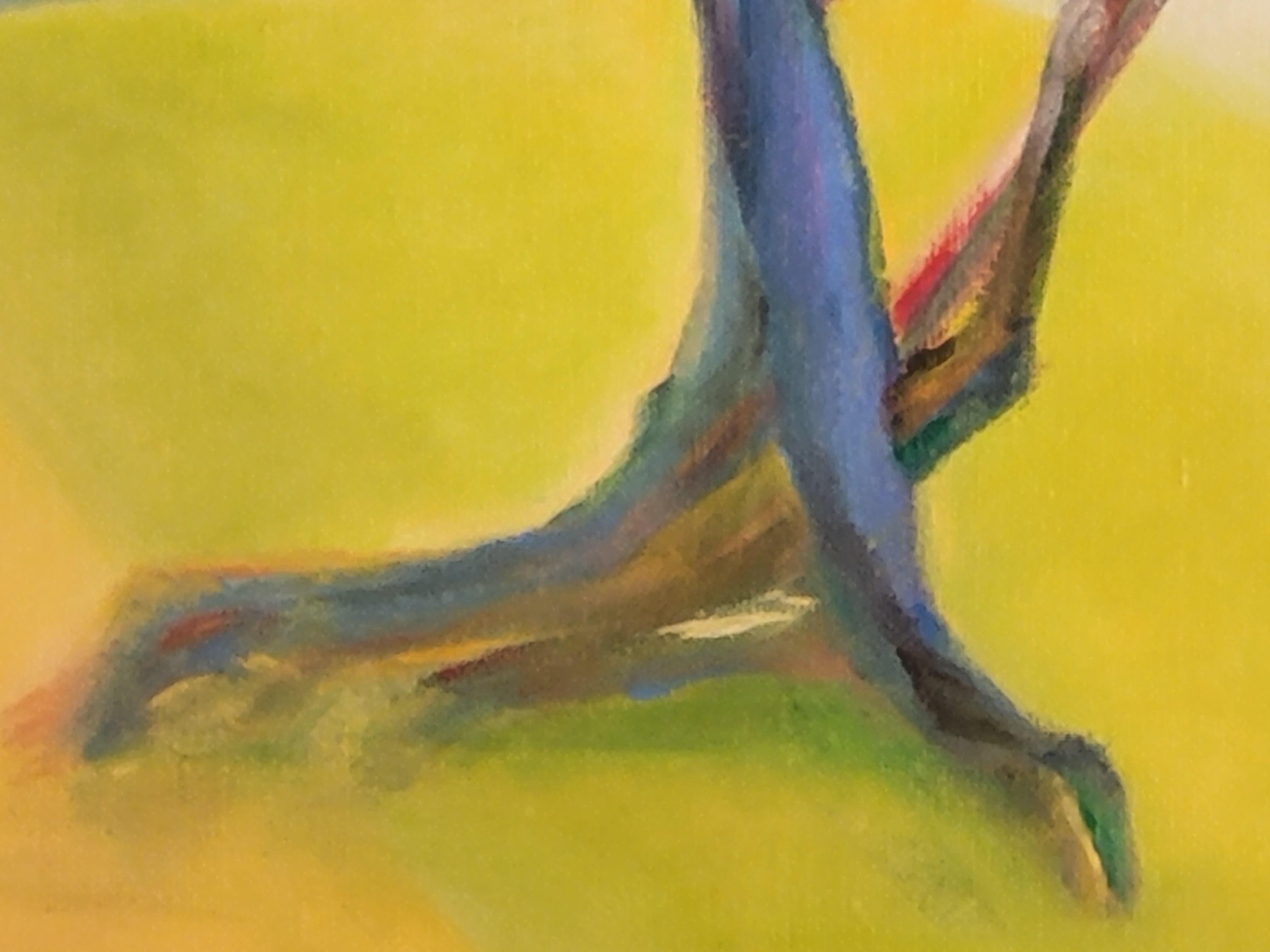 Las Cuatro Hermanas. Acrílico expresionista contemporáneo sobre lienzo de algodón. en venta 6