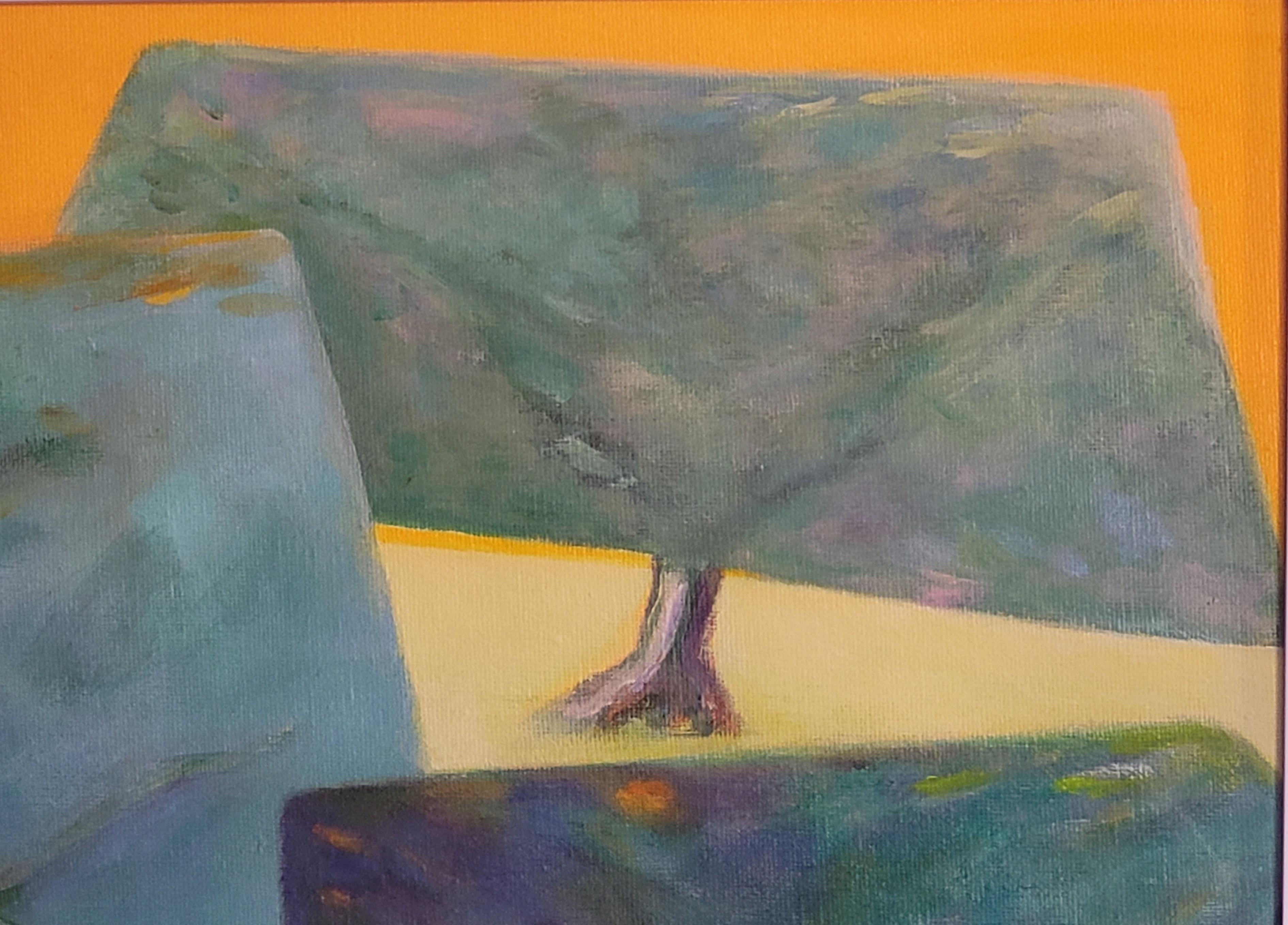 Las Cuatro Hermanas. Acrílico expresionista contemporáneo sobre lienzo de algodón. en venta 5