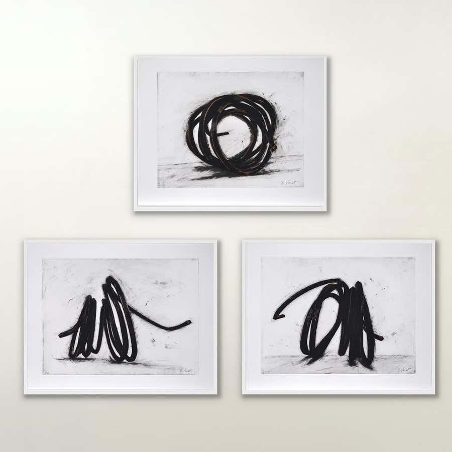 Indeterminate Line Etching by Bernar Venet, Limited Edition Artwork