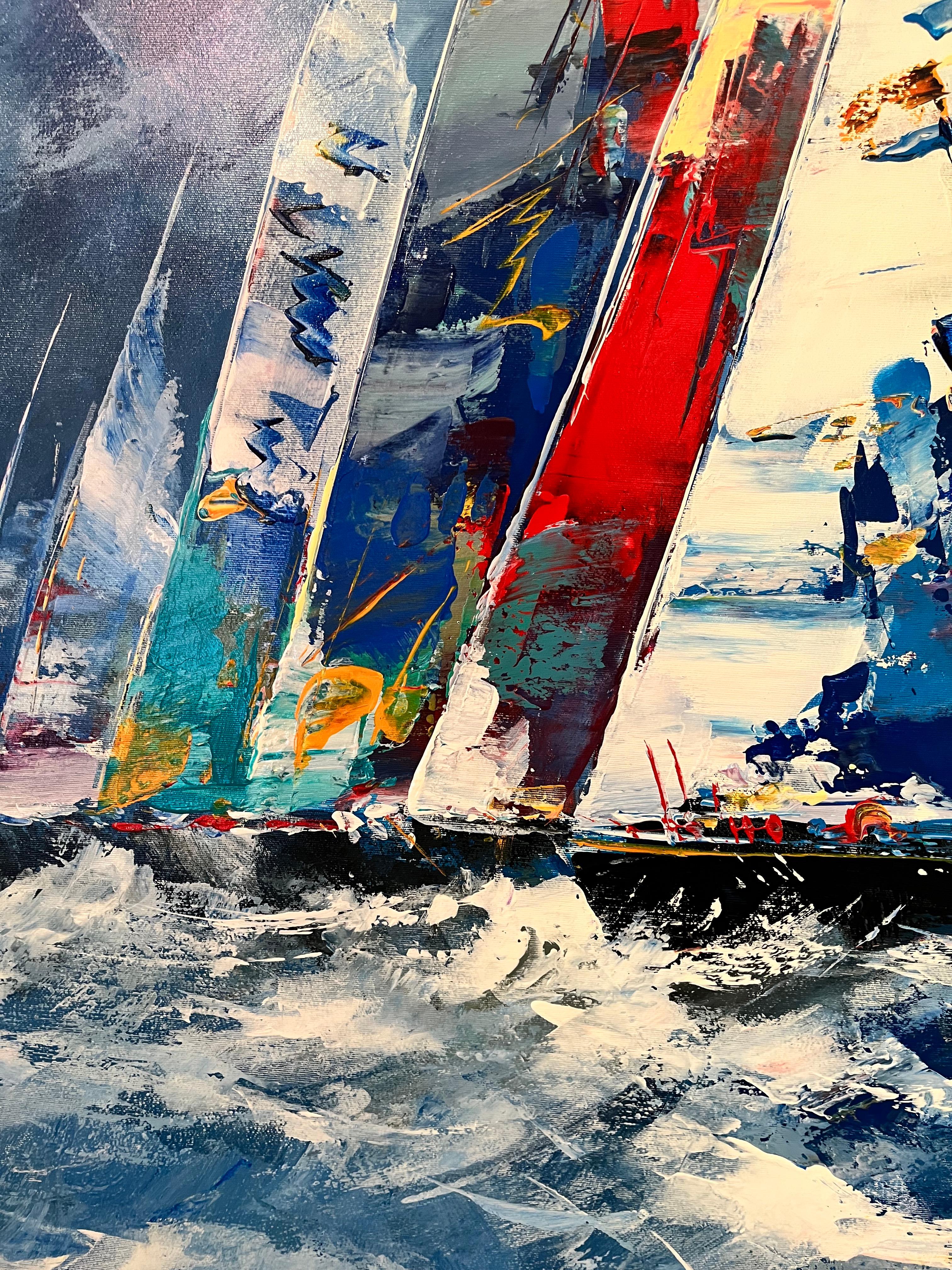 sailing paintings