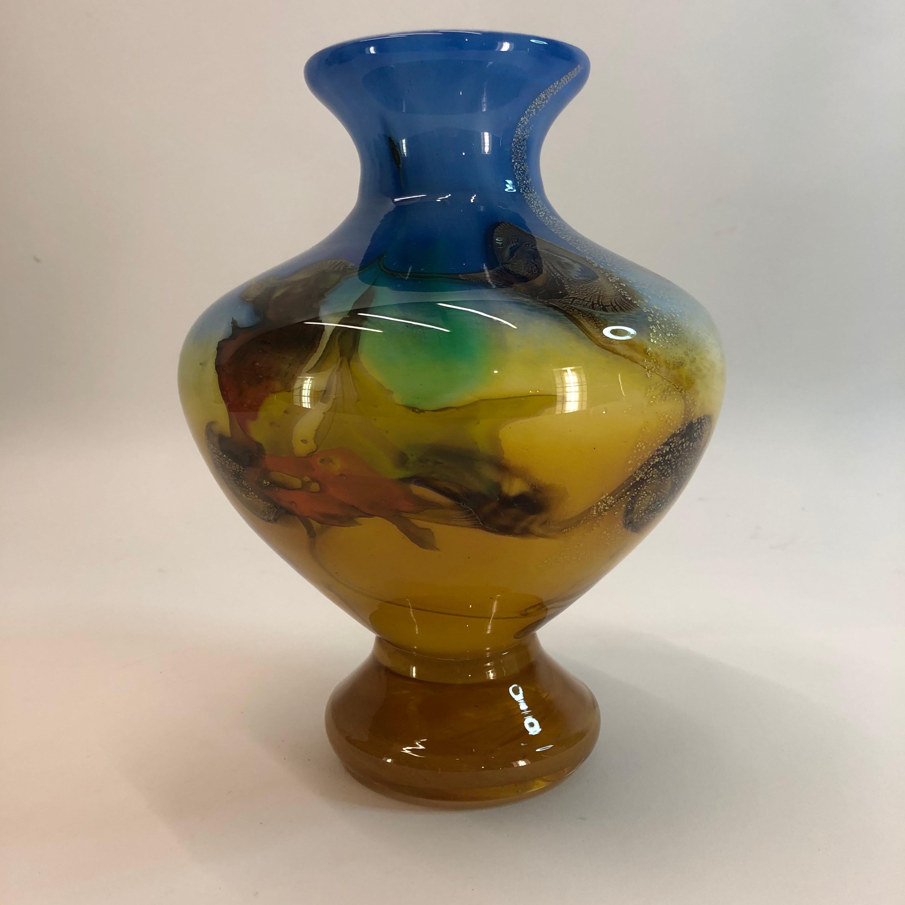 elegant mosaic flower vase oriflame