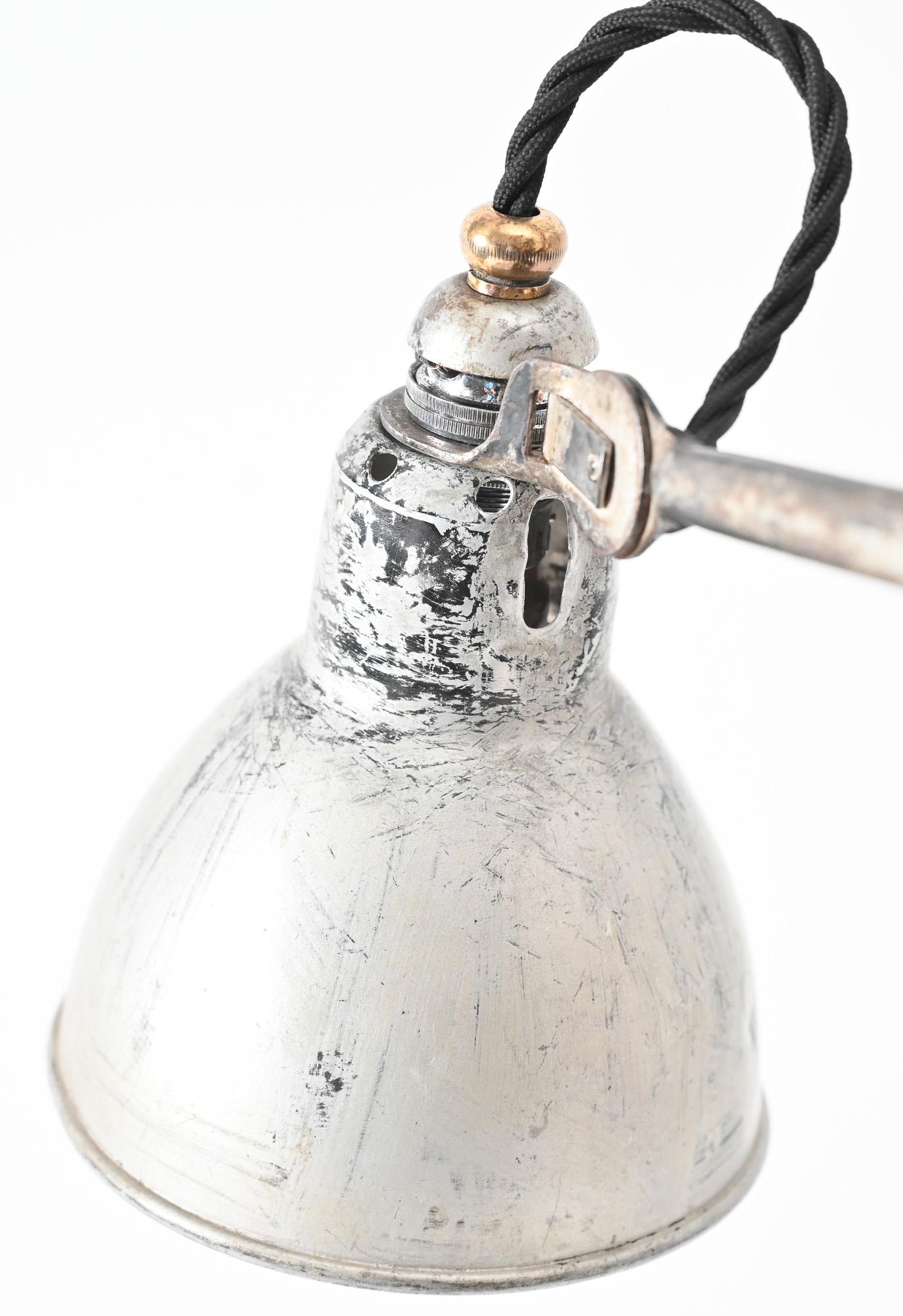 Bernard Albin Gras desk lamp model 205 circa 1930 For Sale 2