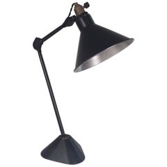 Bernard-Albin Gras Industrielle Tischlampe, Bernard-Albin, 1932