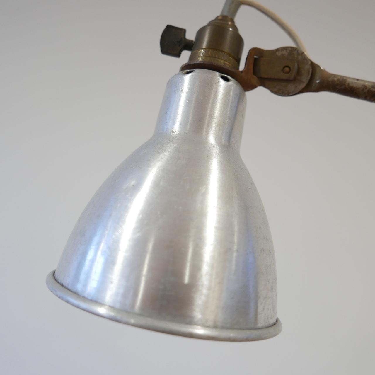 Metal Bernard-Albin Gras Model 201 Clamp Lamp