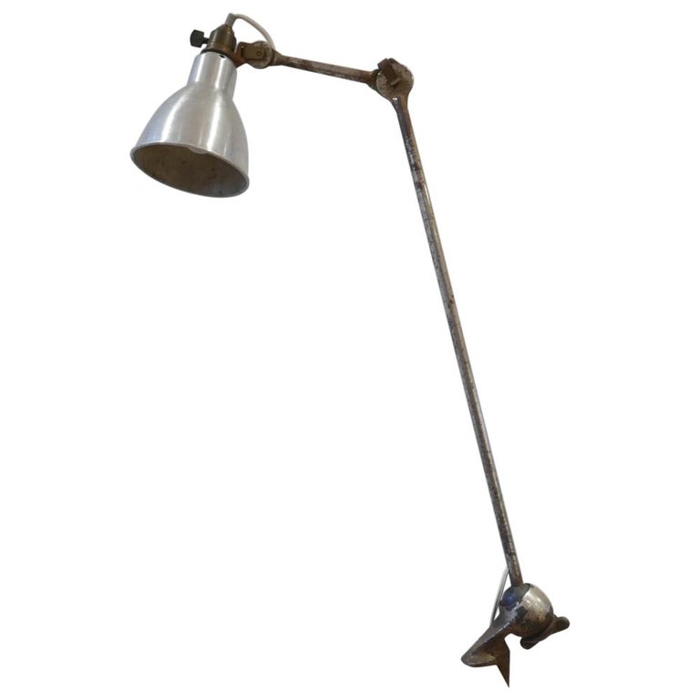 Bernard-Albin Gras Model 201 Clamp Lamp For Sale at 1stDibs