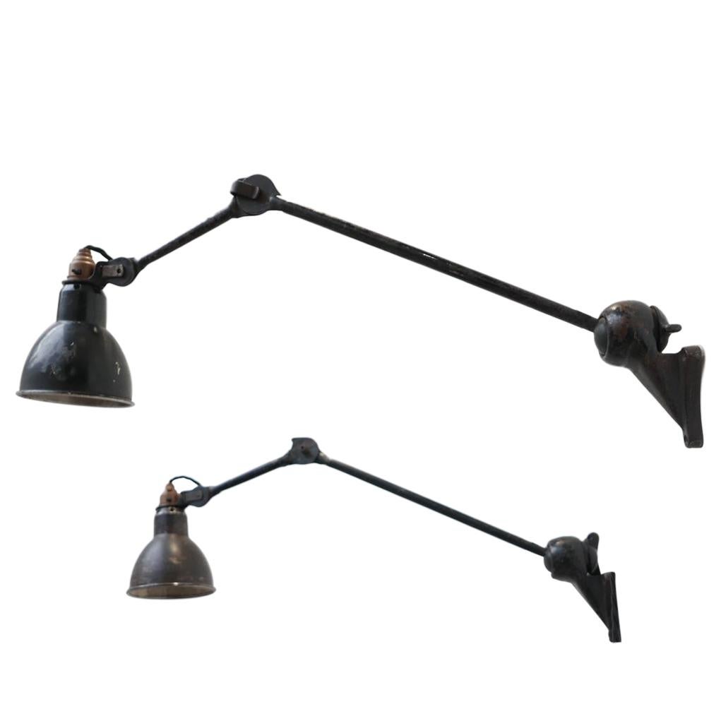 Bernard-Albin Gras Model 202/222 Wall or Desk Light