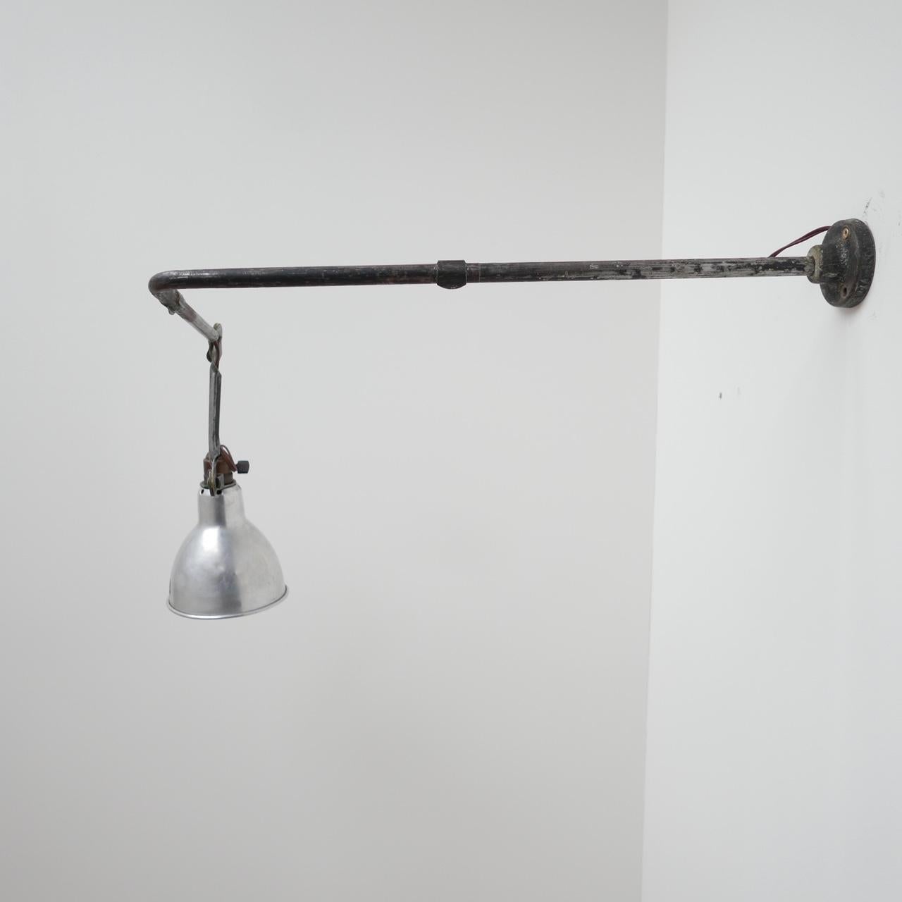 Bernard-Albin Gras Model 310 Adjustable Wall Lamp For Sale 11