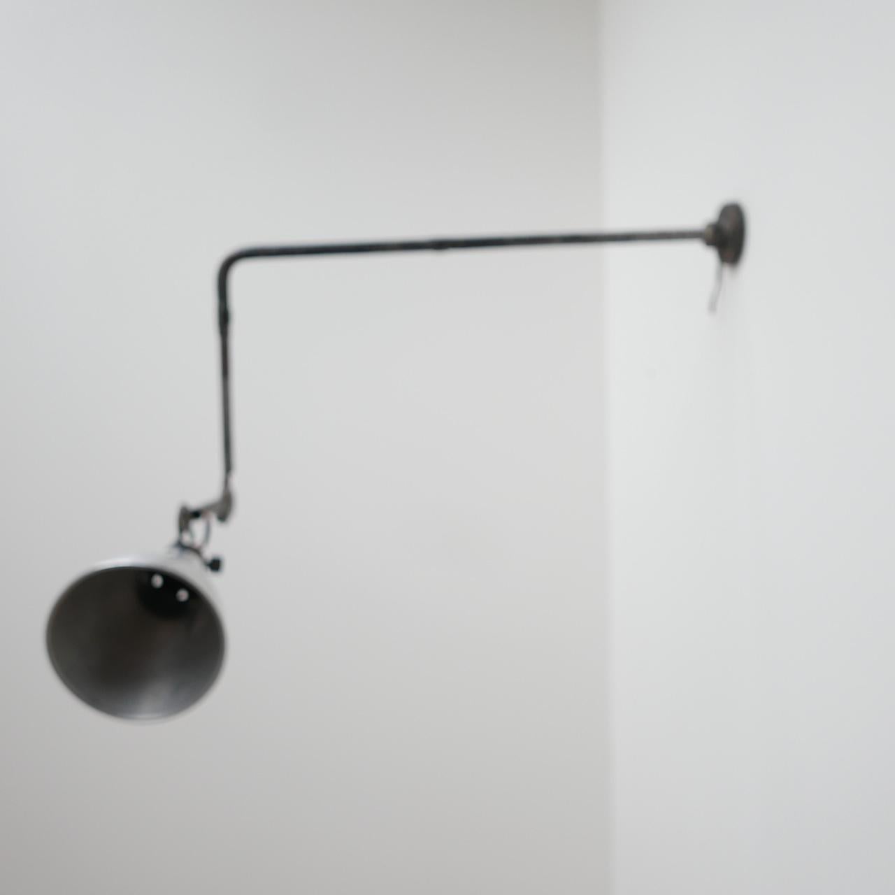 Bernard-Albin Gras Model 310 Adjustable Wall Lamp For Sale 12