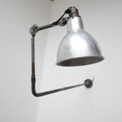 Bernard-Albin Gras Model 310 Adjustable Wall Lamp