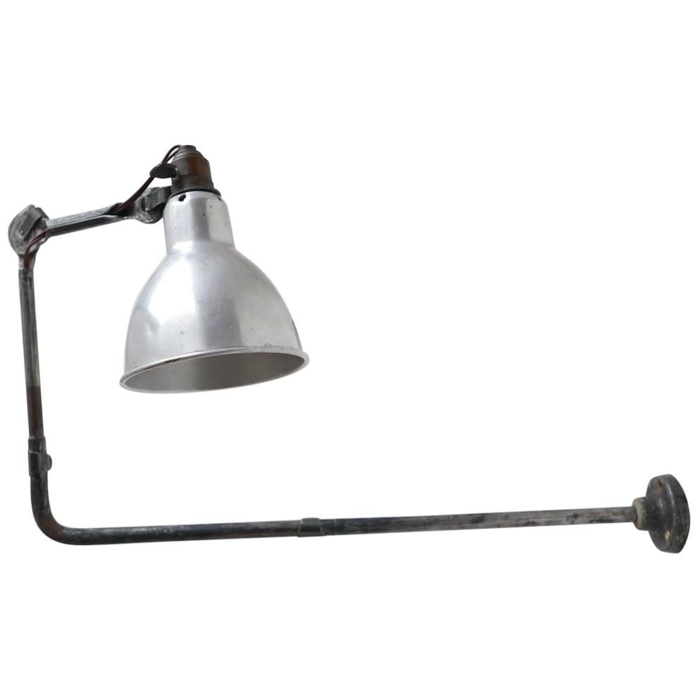 Bernard-Albin Gras Model 310 Adjustable Wall Lamp