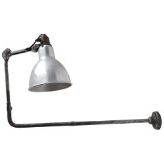 Vintage Bernard-Albin Gras Model 310 Adjustable Wall Lamp