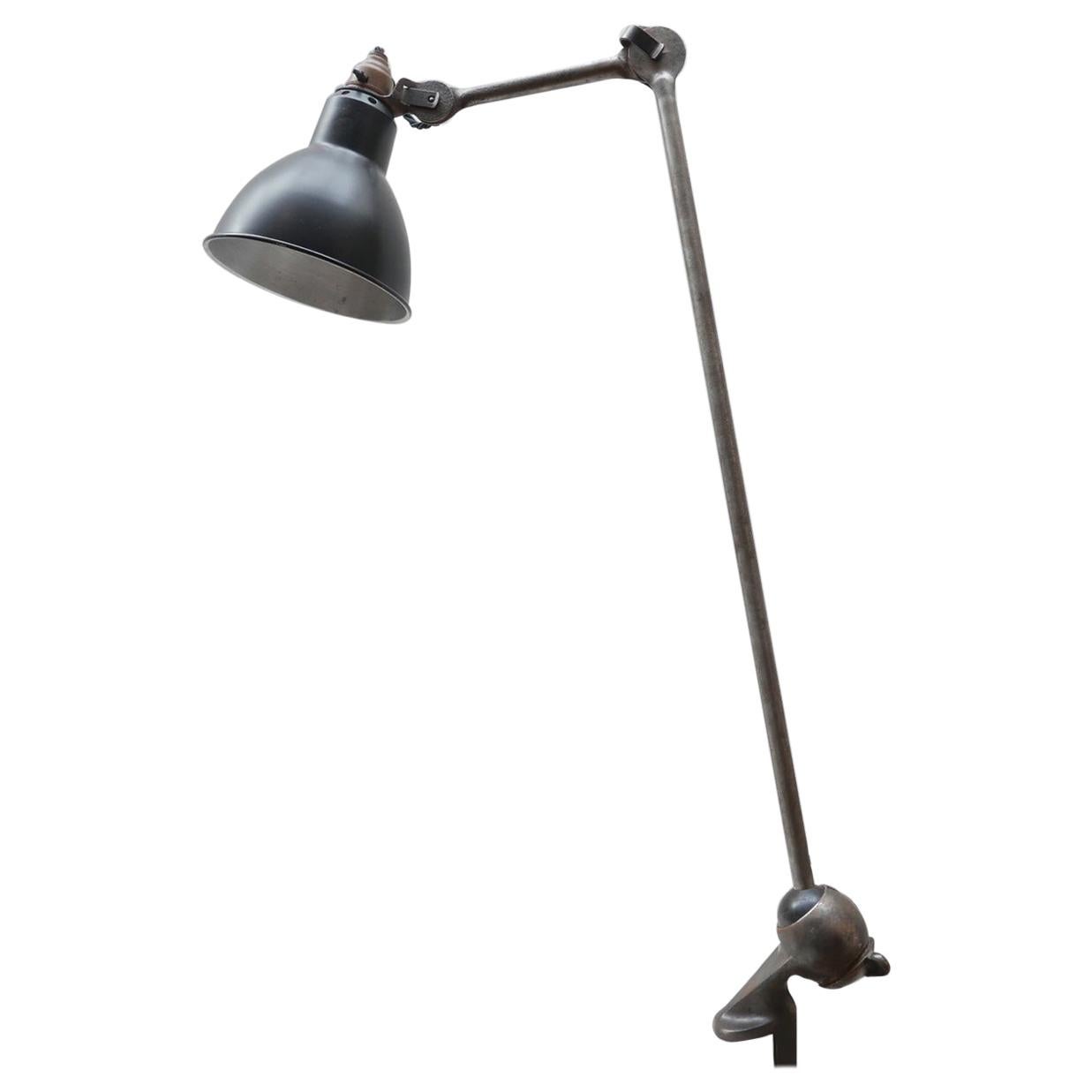 Bernard-Albin Gras Table Clamp Lamp Model 201