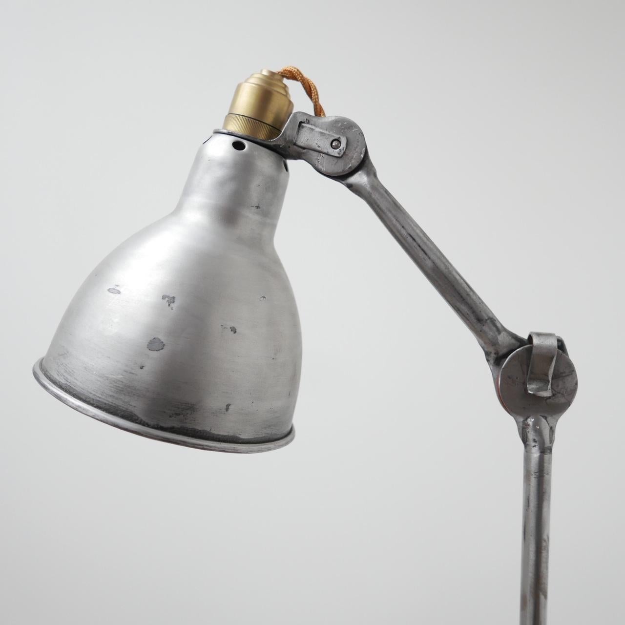 Bernard-Albin Gras Table Lamp Model 205 'Silver' 4