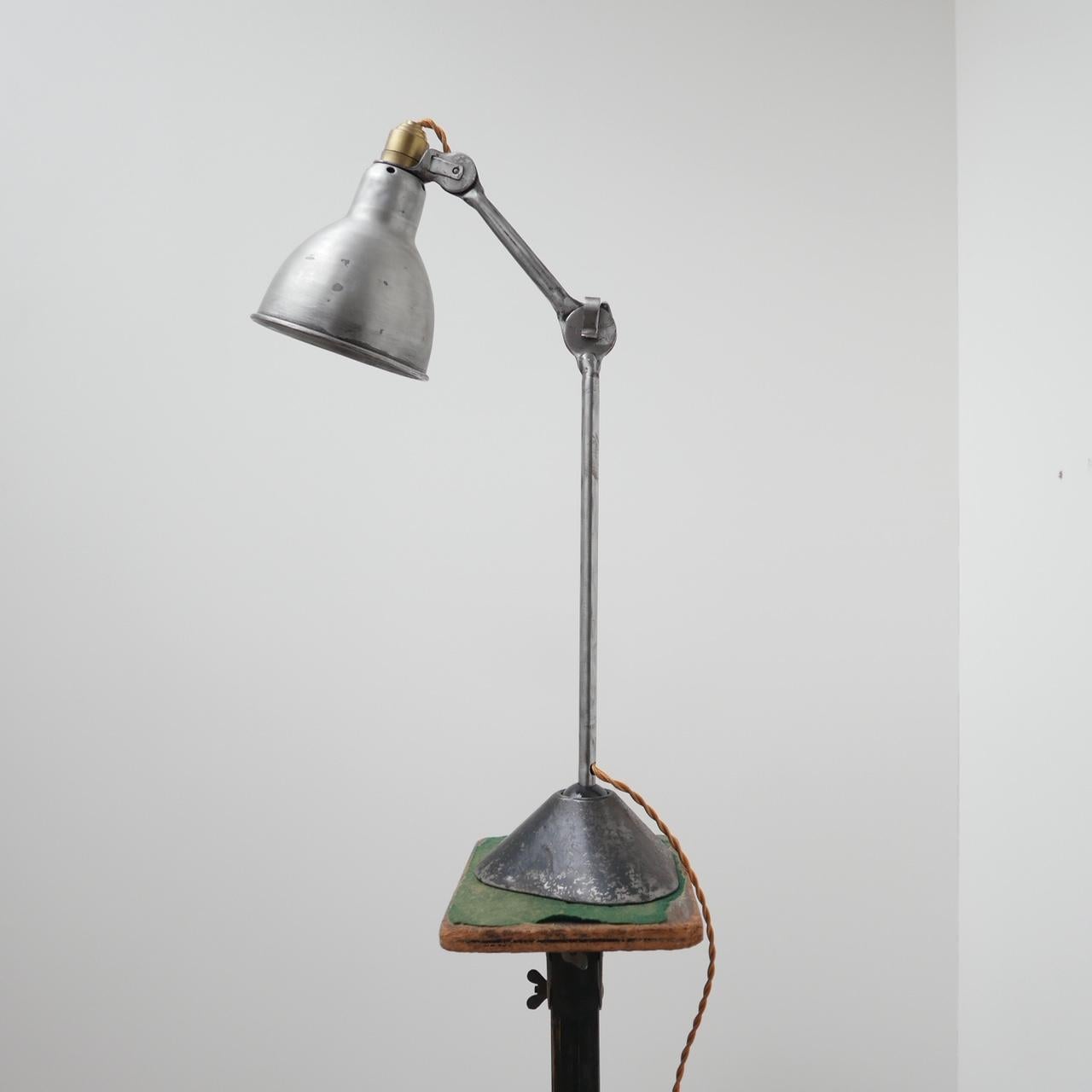 Bernard-Albin Gras Table Lamp Model 205 'Silver' 5
