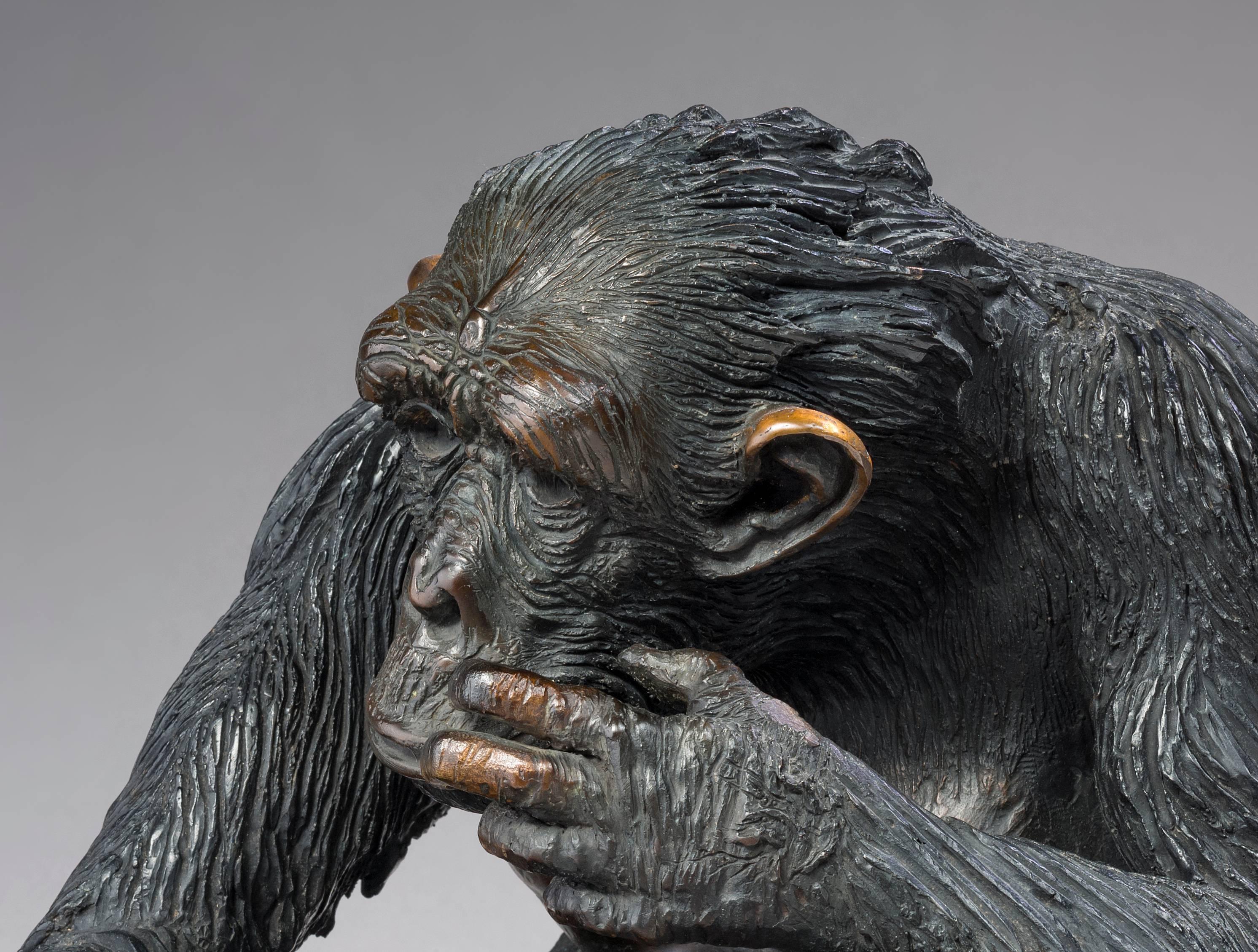La Guenon - Sculpture de Bernard & Arnaud Bessoud 