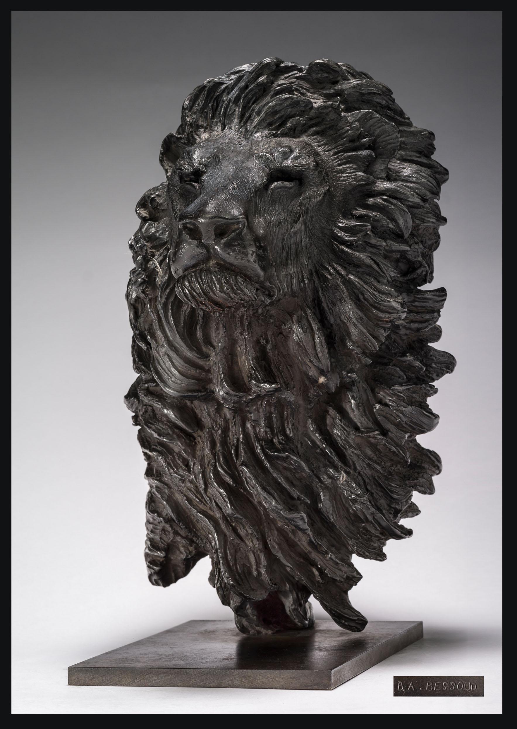 Figurative Sculpture Bernard & Arnaud Bessoud  - Tête de lion